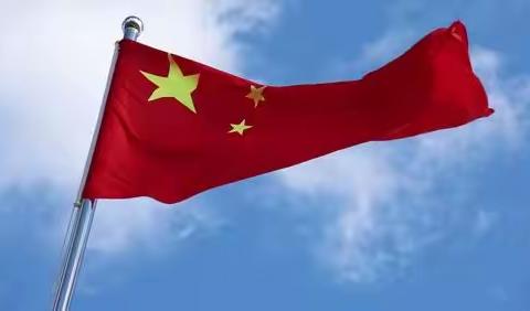 我是国旗下快乐成长的小树苗