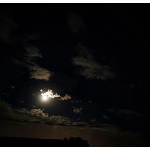 手机照星，晚上关灯凑合能看