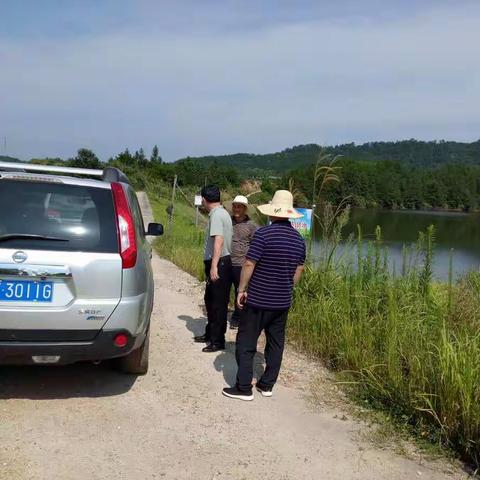 周为平对水库进行明察暗访