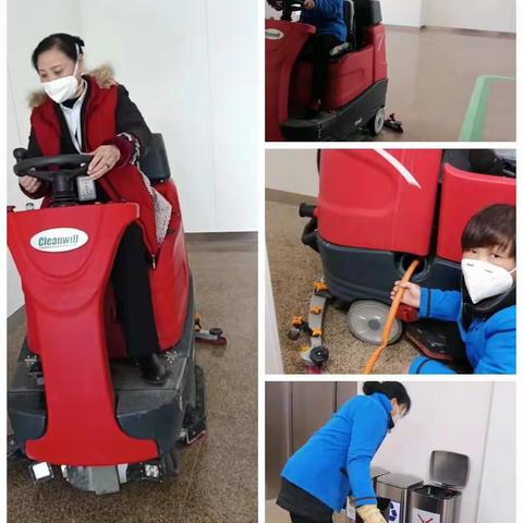 商洛医院保洁组每周工作纪实