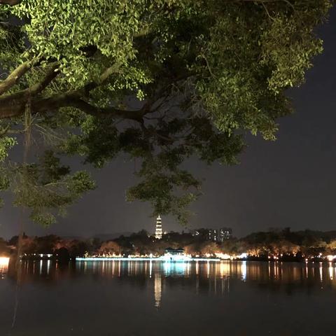 惠州西湖夜景