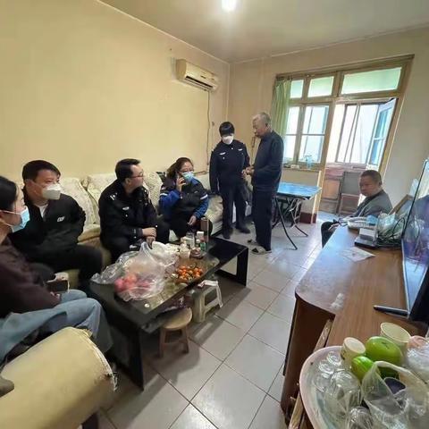 走访易肇事人员，消除隐患促和谐
