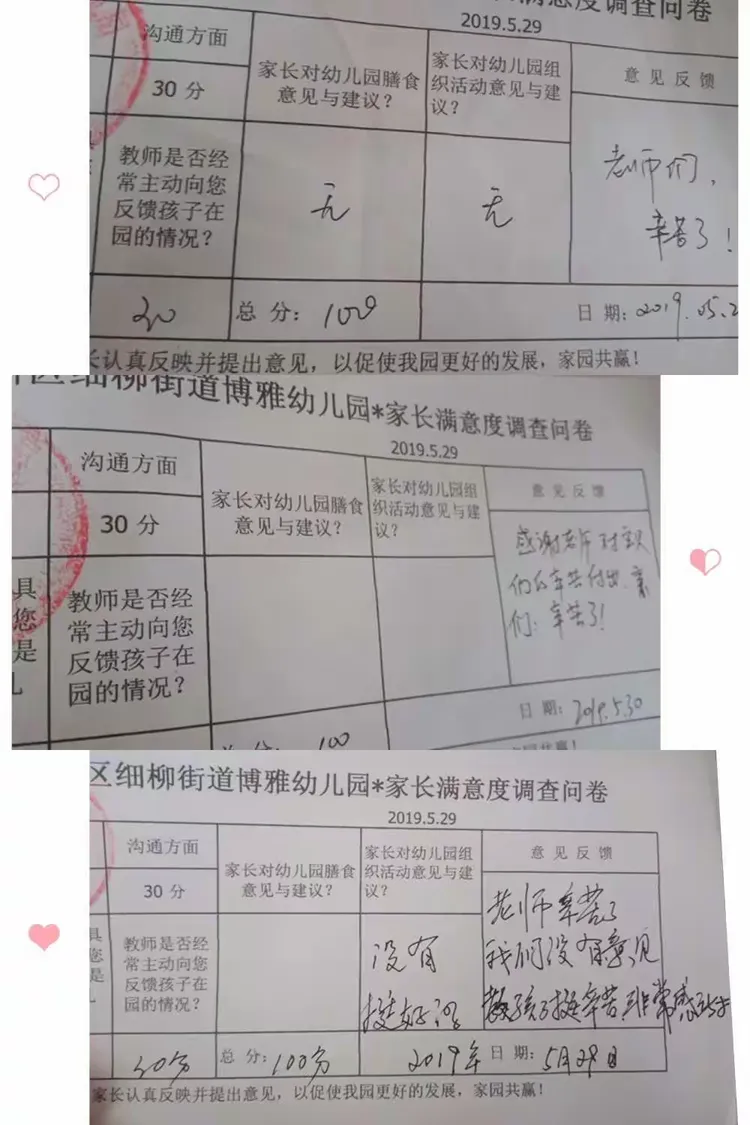 博雅幼儿园大二班——《五月家长反馈》