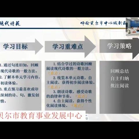 线上教学互成长，云端教研新精彩—多伦县初中语文教师参加同频互动活动