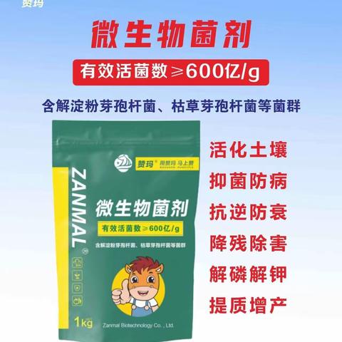 以色列赞玛特种肥600亿微生物菌剂