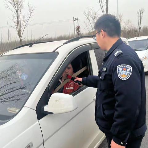 【登门入群 守护平安】固城派出所开展酒驾查处行动