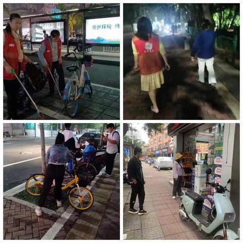 巩文进行时——市综合行政执法局美兰分局开展“扫街”式巩文活动（30日）
