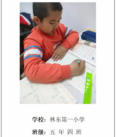 陈烁杰的寒假实践活动展示册