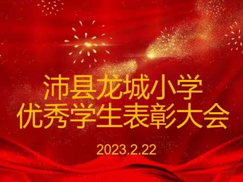 鲜衣怒马少年时，不负韶华行且知—沛县龙城小学优秀学生表彰大会