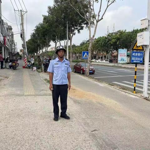 2023年4月16日林旺社区联防队员辖区内，街道小巷加强巡逻防控，无异常情况