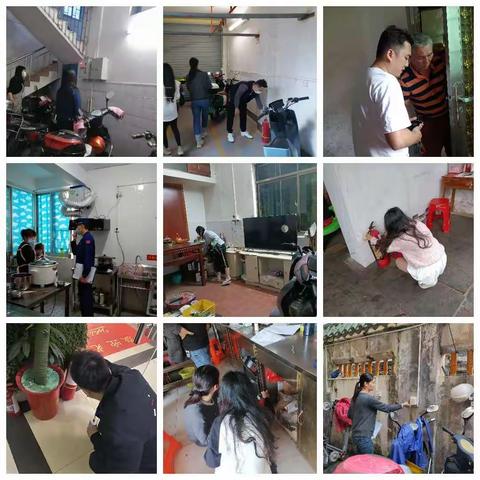 白沙街道白龙社区开展疫情防控及群租楼场所、三合一等场所安全专项检查