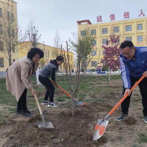 精心打造鲁疆园，留一片绚烂给校园