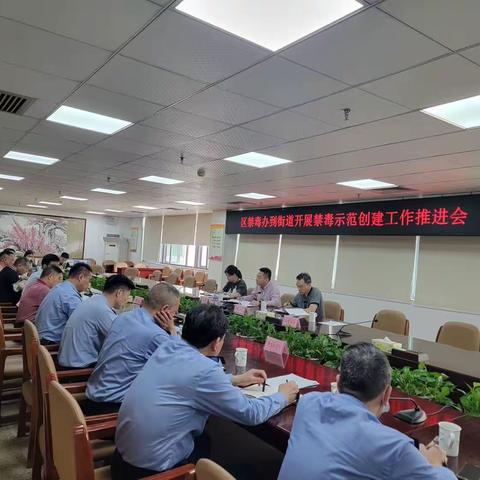 龙岗区禁毒办督导调研龙岗街道“广东禁毒示范城区”创建工作