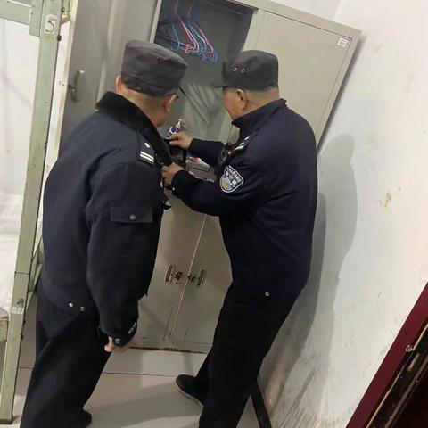 高一北部寝室安全联合大检查