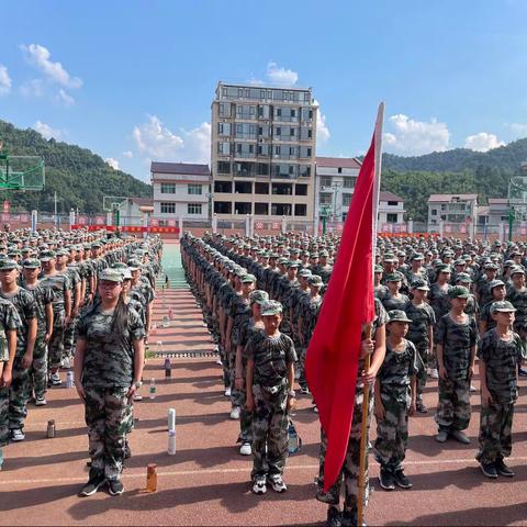 挥洒激情，释放青春——江英学校109班9月2日军训日志