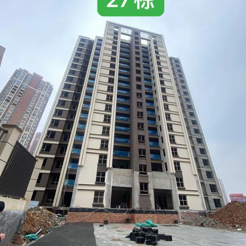 [荣盛城27栋#]03.07施工情况