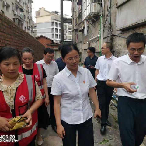 县长调研古建筑保护工作