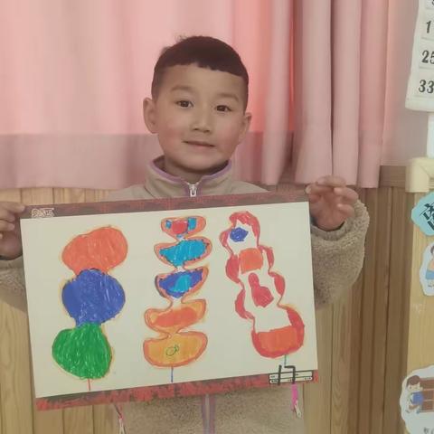 锦程幼儿园中一班童心童画作品展