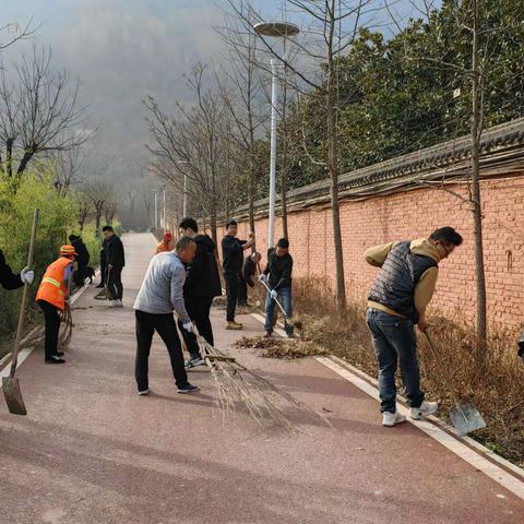 永远跟党走 春“锋”暖人心——上王村党支部组织学雷锋志愿服务活动