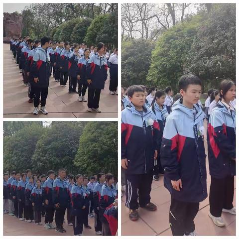 重庆荣昌初级中学初一十班红岩研学旅行
