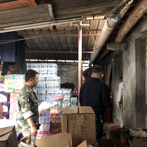 礼纪镇加强辖区烟花爆竹管控，坚决打击“四非”行为