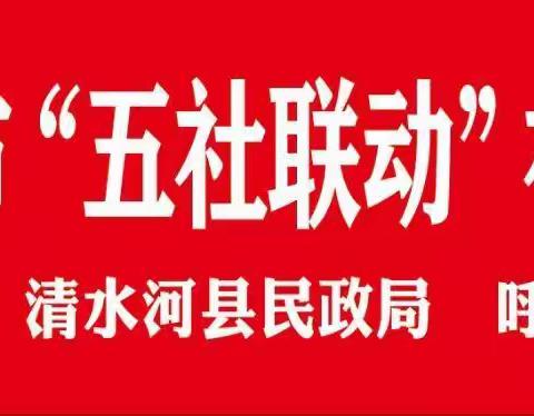 五社联动•清水河县城关镇社会工作服务站