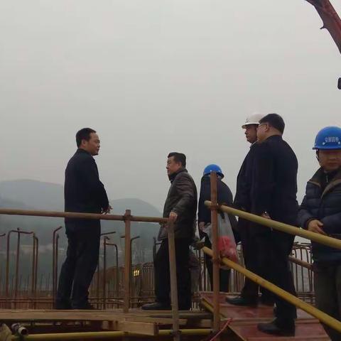 市委常委、常务副市长陈云一行视察市污水处理厂二期扩建工程建设情况