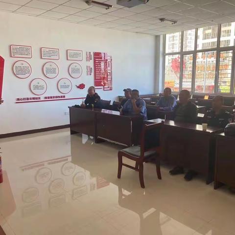 龙园社区开展消防安全知识讲座
