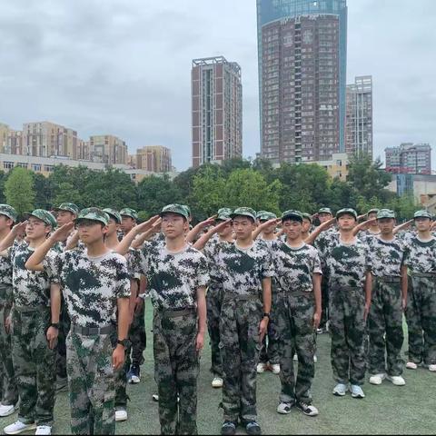 2022级6班--国防教育军训记录