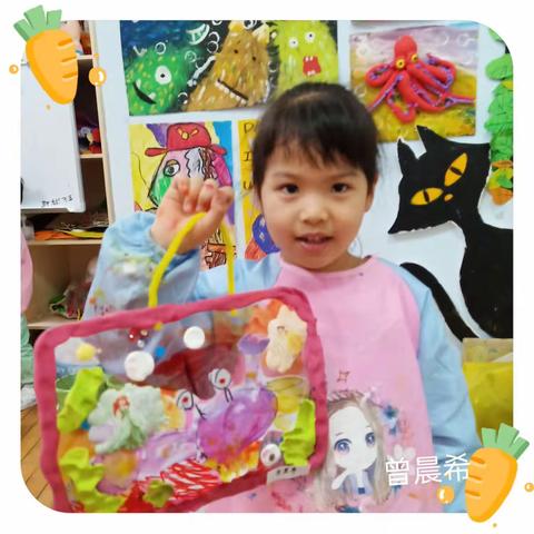 今日绘画主题《小螃蟹妮妮》