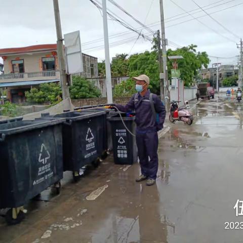 2023年5月13日海南衡然生态防治工程有限公司对陵水县三才镇开展病媒生物防治工作