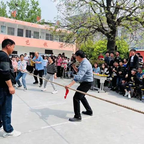 拔河比赛促团结，凝心聚力展风采——涧岭店小学拔河比赛纪实