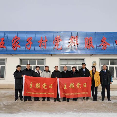兴安盟税务局开展“乡村振兴 扶残济困”三级党支部联建共建主题党日活动