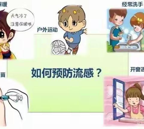 尚爱锦绣幼儿园冬季流感预防温馨提示