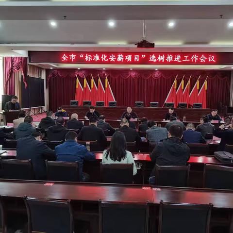 襄阳召开全市“标准化安薪项目”选树推进工作会议