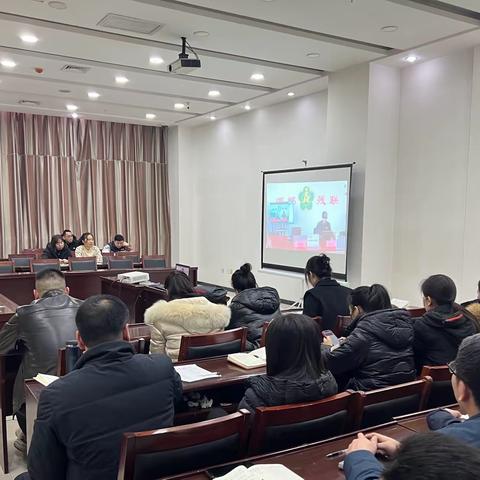 永年区残联收听收看市残联“梅香大讲堂” 周课堂视频会暨当前重点工作安排部署会