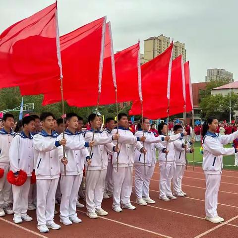 开封市金明中学校园文化系列之春季体育艺术节——记卓越八班远动会