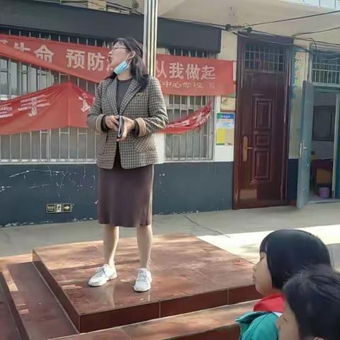 蔡沟镇后时小学防溺水演练