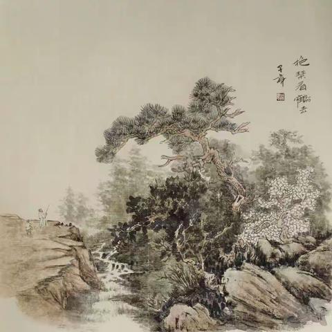 画笔下的江山