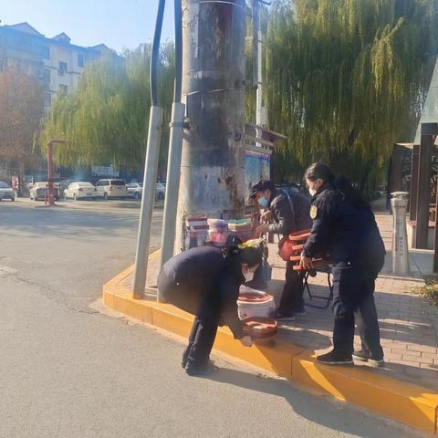 复工复产城管在忙