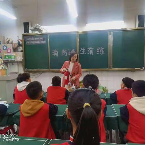 关注消防，珍爱生命—洛阳市洛龙区安乐明德小学春季消防演练