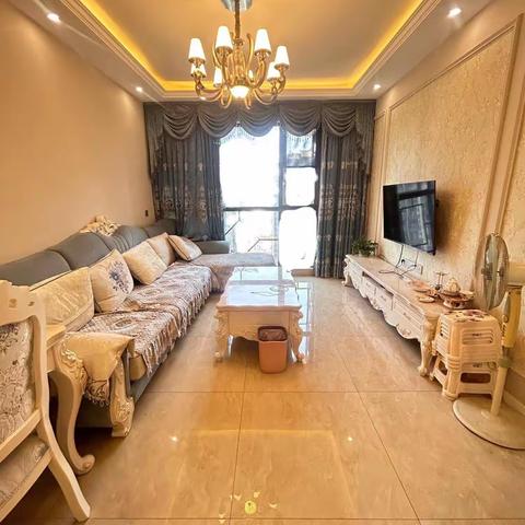 ❤55.8万 江景房，东坡岛阳光1519望江榭 产权68平，精装3/2/2，好楼层老证 ，钥匙🔑P5☎️6013