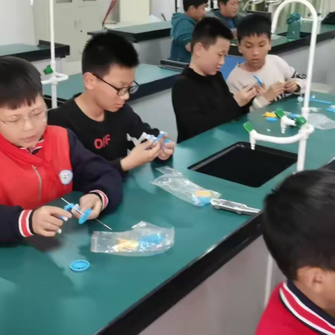安乐明德赵村校区•科技制作社团第一期学期总结