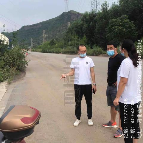 滦河镇联合区生态环境分局开展环保巡查