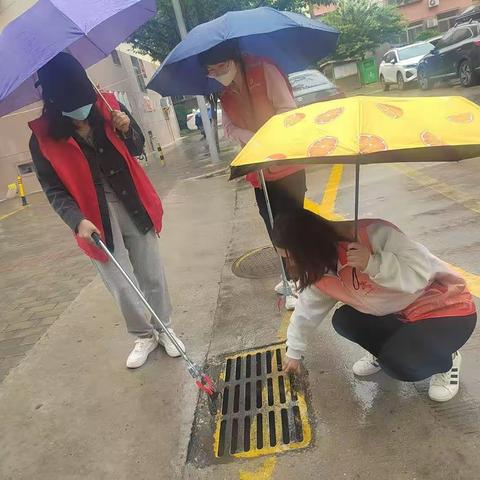 我为群众办实事 雨天巡查保安全|延小红帮帮团开展雨天安全巡查行动