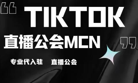 tiktok直播公会入驻