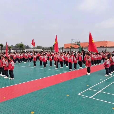 【学习二十大，争做好队员】介休市义安镇北辛武中心小学校新队员入队仪式