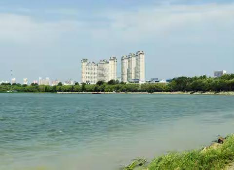 【天缘摄影】全景图：大庆•滨洲湖一角