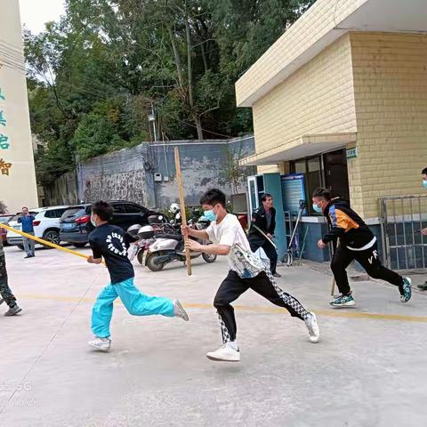 鹅塘中学 2022秋防暴恐演练