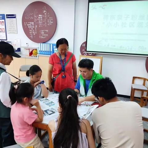 祥东社区一居一品——小小社区规划师。